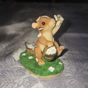 Charming Tails Wedding Day Blossoms Figurine